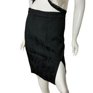 Altuzarra for Target textured‎ Jaquard snake print pencil skirt size 2